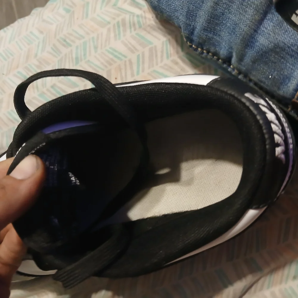 Nike Panda Dunk Lows Men's Black and White Sneakers Size 13M - Picture 8 of 14